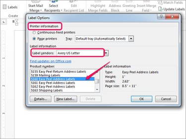 how to make multiple address labels in word