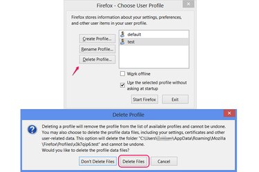 how to delete mozilla firefox start page