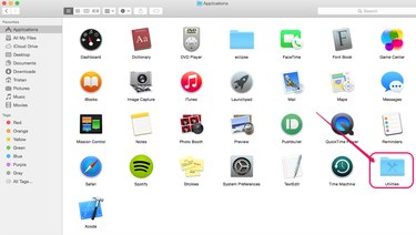 access mac os x utilities