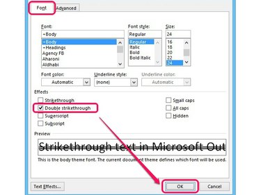 How to Strike Through Text in Microsoft Outlook | Techwalla