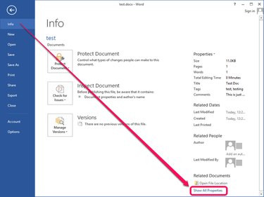 How to Find Metadata in Word Documents | Techwalla