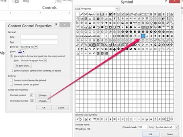 Select an Unchecked Symbol style.