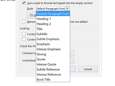 microsoft word bounding box