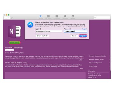 Download software from the Mac App Store.