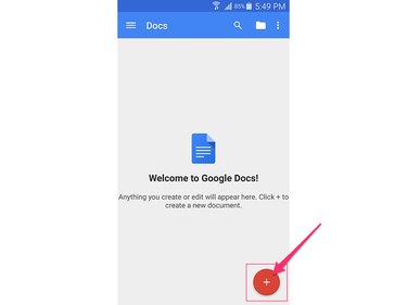 Google Docs (Android 5.0)