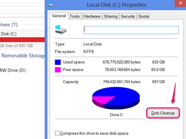 Running Disk Cleanup
