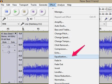 Selecting Equalization Effect