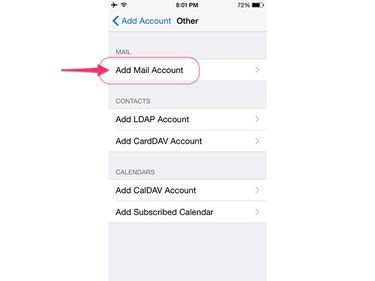 att email setup for iphone