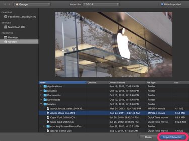 how to save imovie project on mac