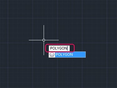 Type POL or POLYGON.