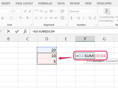 Ranges in Excel use the format FirstCell:LastCell