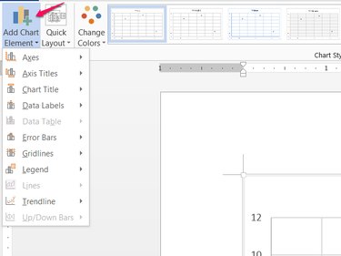 Add Chart Element menu.