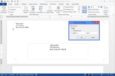 How to Print Envelopes Using Word From Data in Excel | Techwalla