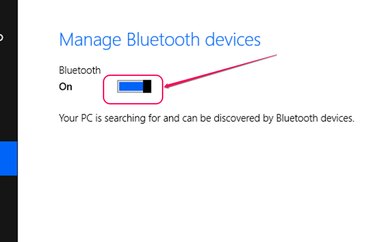 Bluetooth Enable Switch