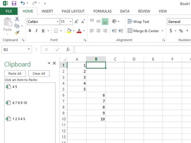 Choosing the Insert location