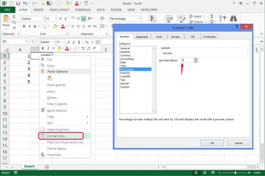 percent microsoft excel functions
