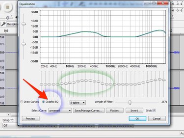 The key is to create gentle slopes when boosting frequencies.