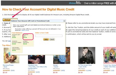 How Do I Check My Amazon MP3 Credit Balance? | Techwalla