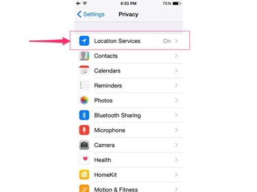 Select Location Services