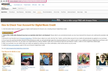 How Do I Check My Amazon MP3 Credit Balance? | Techwalla