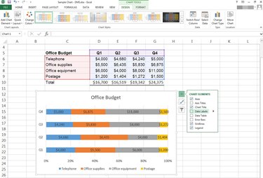 How to Use Excel to Make a Percentage Bar Graph | Techwalla