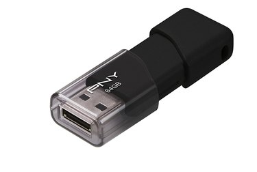 PNY Attache 64GB USB 2.0 Flash Drive