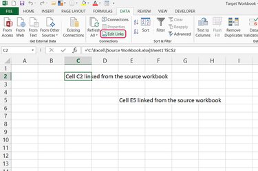 how to find external links in excel 2010