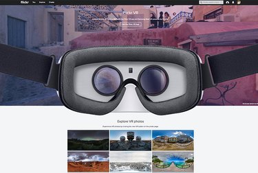 Flickr VR section