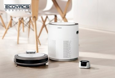 Unibot with air purifier and security cam