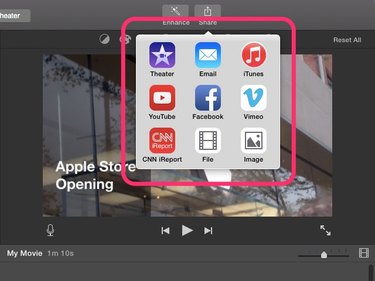 how to save imovie on mac