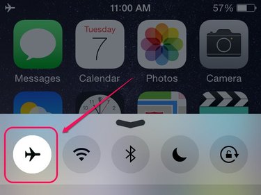 You can also activate Wi-Fi and Bluetooth from the Control Center.