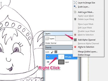 Adding an Alpha Channel