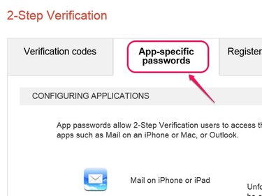 Verification Codes, Registered Computers and Security Keys are the other available tabs.