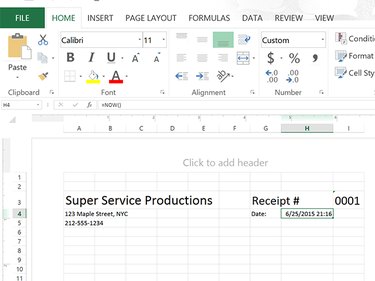 Use the  =NOW() formula to create an ever-changing date and time field.