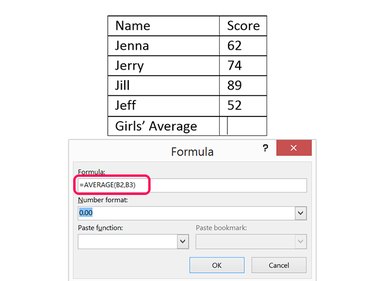 Type the correct formula and change the decimal places.