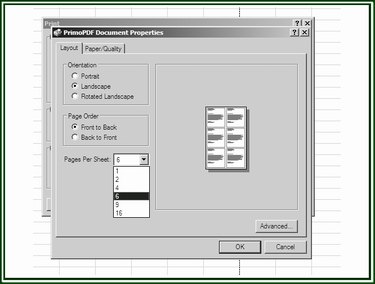 The Printer Properties dialog box.