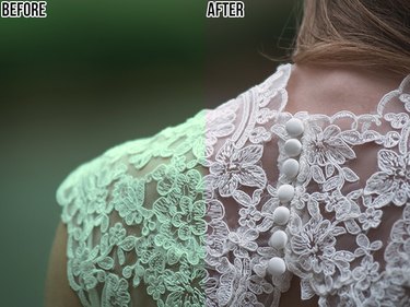 A comparison of a photo before and after being adjusted with a photo filter in Photoshop.