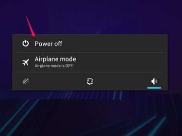 Android power menu