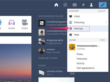 Tumblr (Chrome)