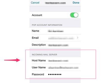 Verify account details