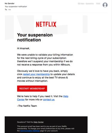 Don't Be Fooled by This Netflix Email Scam | Techwalla