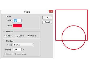 The Stroke window.