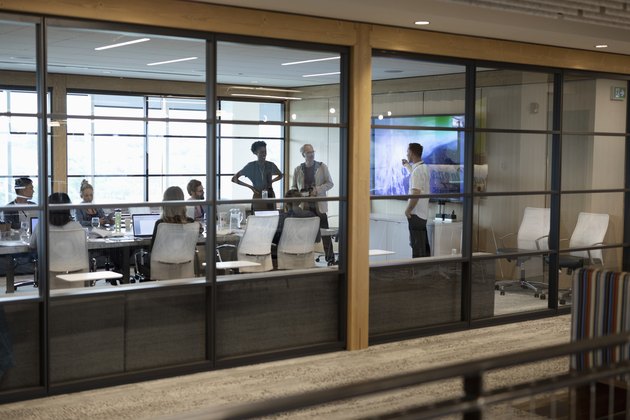 Business people in conference room meeting