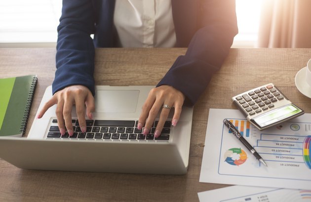 Analyzing data, graphs and reports for investment purposes