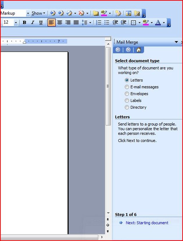 mail merge from excel to labels