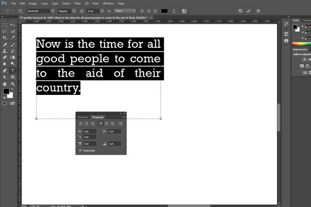 how-to-justify-text-in-photoshop-techwalla