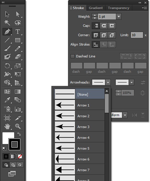 how to draw an arrow in adobe illustrator 2015