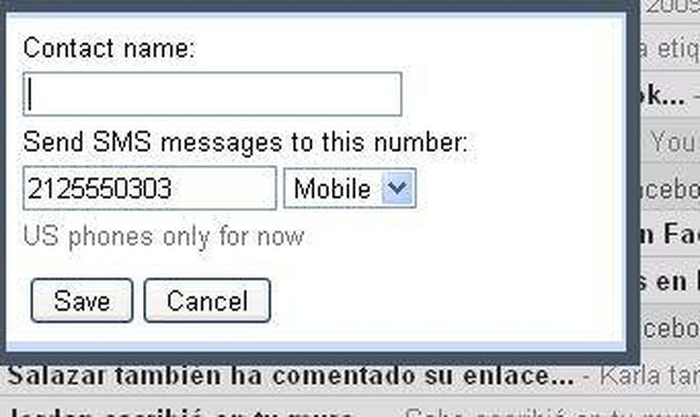 send sms thru gmail