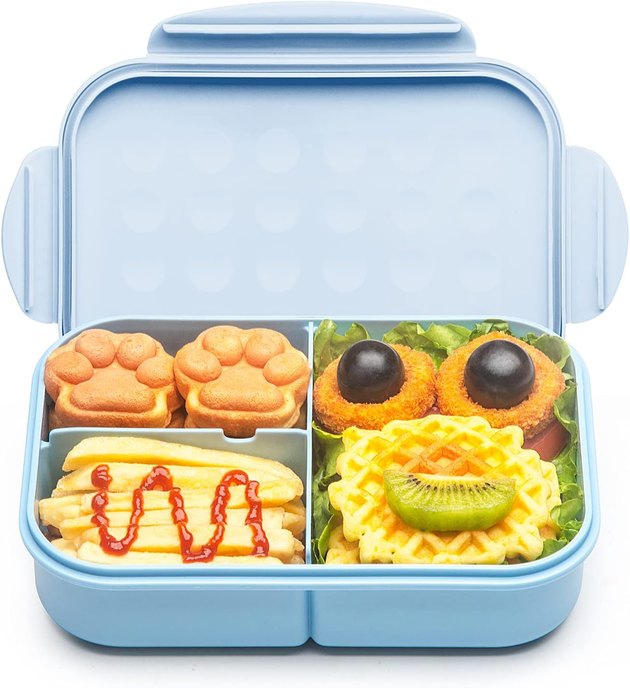 Caperci Stackable Bento Lunch Box Kids Adults Large Size All-in-One Bento  Box
