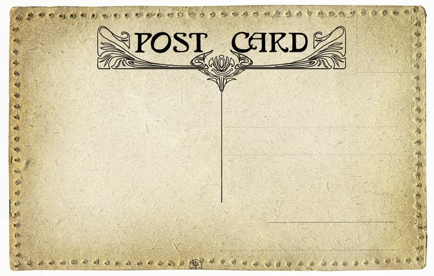 Old postcard